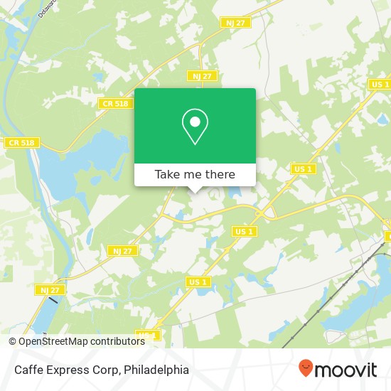 Caffe Express Corp map