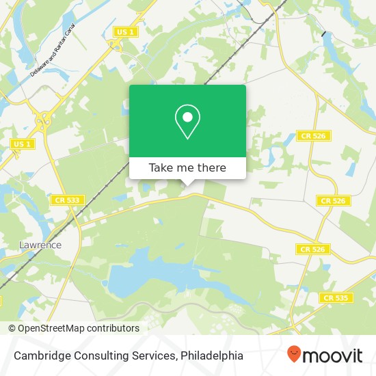 Cambridge Consulting Services map