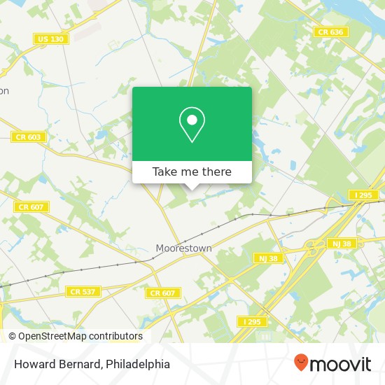 Howard Bernard map