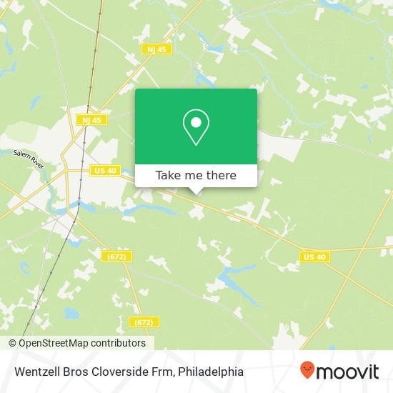 Wentzell Bros Cloverside Frm map