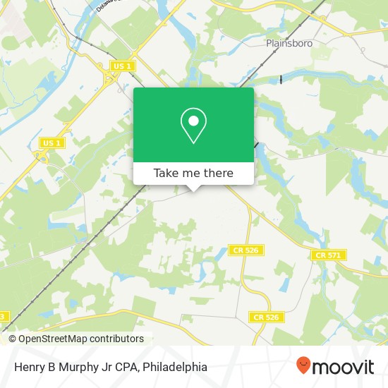 Henry B Murphy Jr CPA map