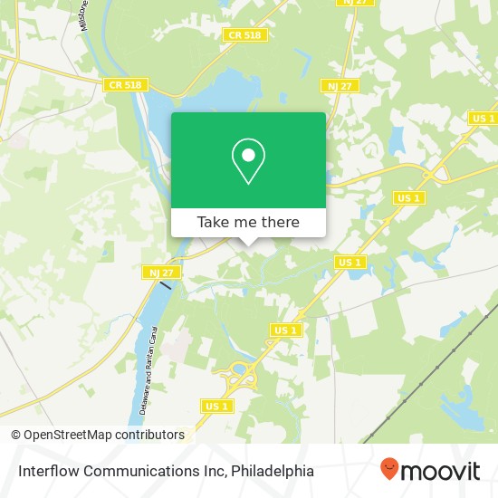 Interflow Communications Inc map