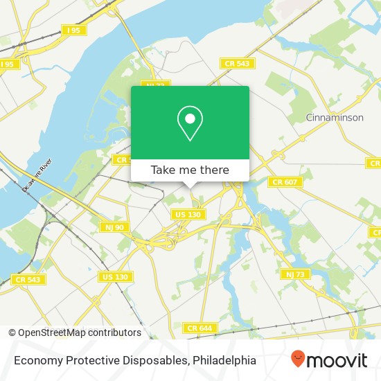 Economy Protective Disposables map