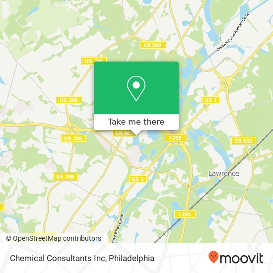 Chemical Consultants Inc map