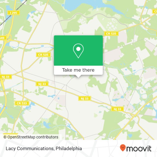Mapa de Lacy Communications