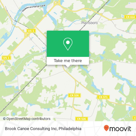 Brook Canoe Consulting Inc map