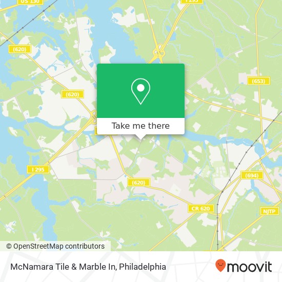 McNamara Tile & Marble In map