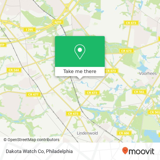 Dakota Watch Co map