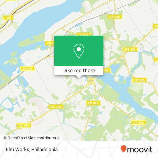 Elm Works map