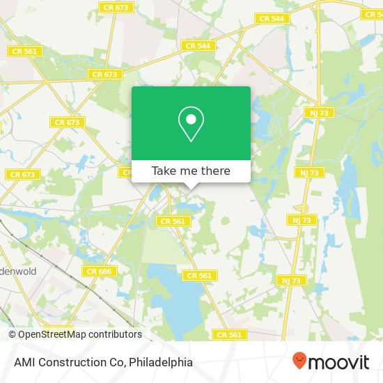 AMI Construction Co map