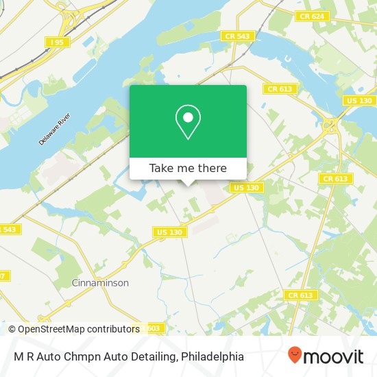 M R Auto Chmpn Auto Detailing map