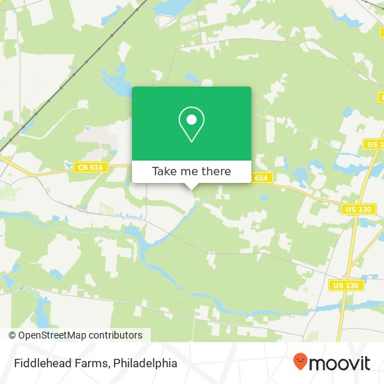 Fiddlehead Farms map