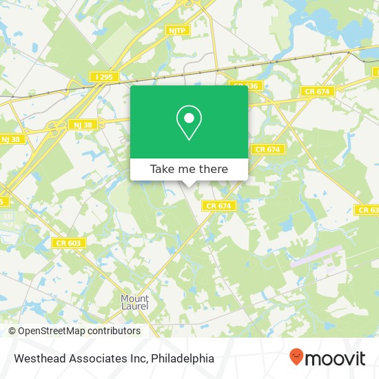 Westhead Associates Inc map