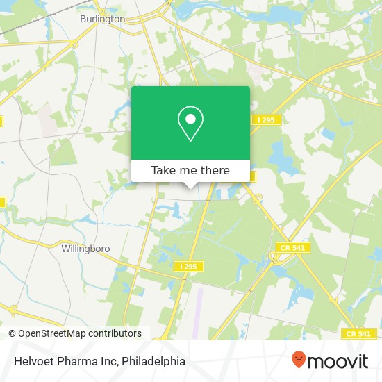 Mapa de Helvoet Pharma Inc