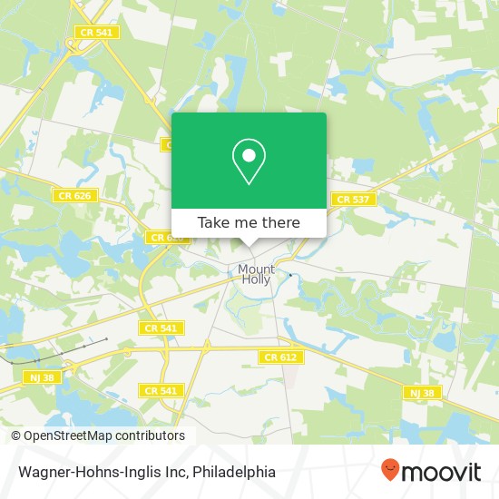 Mapa de Wagner-Hohns-Inglis Inc