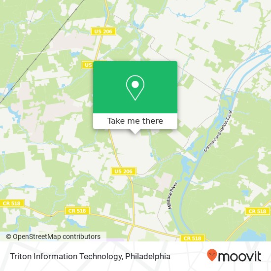 Triton Information Technology map