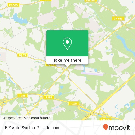 E Z Auto Svc Inc map