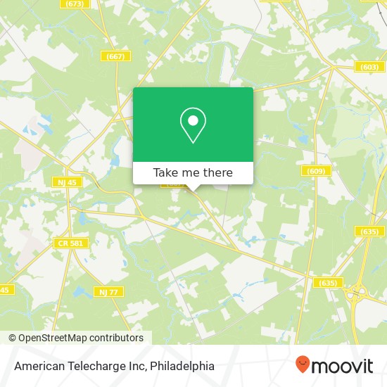 Mapa de American Telecharge Inc