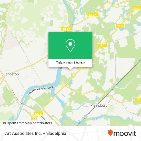 Art Associates Inc map