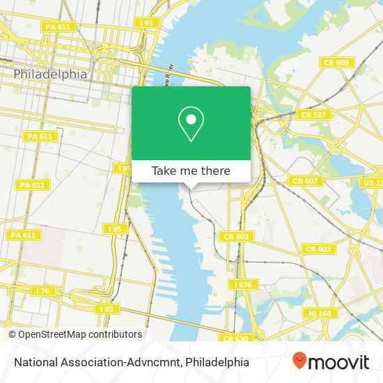 National Association-Advncmnt map
