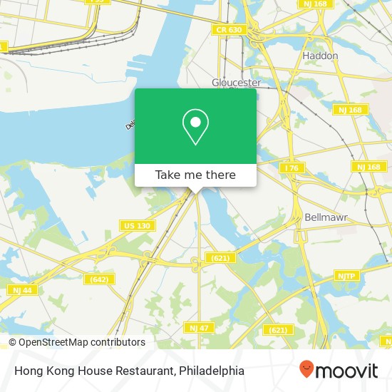 Hong Kong House Restaurant map