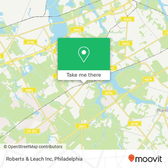 Mapa de Roberts & Leach Inc