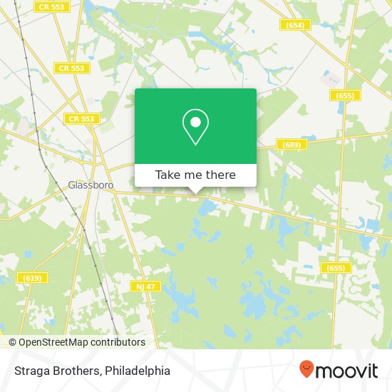 Straga Brothers map