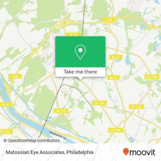 Matossian Eye Associates map