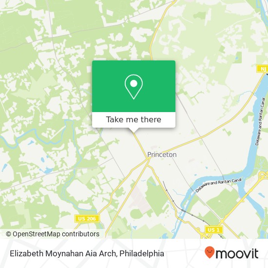Mapa de Elizabeth Moynahan Aia Arch