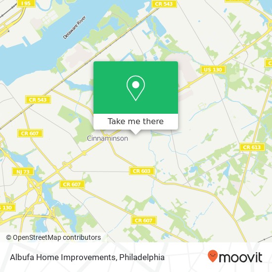 Mapa de Albufa Home Improvements