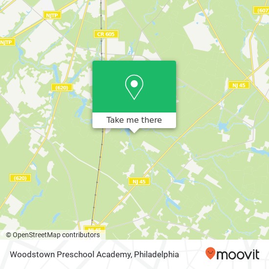 Woodstown Preschool Academy map