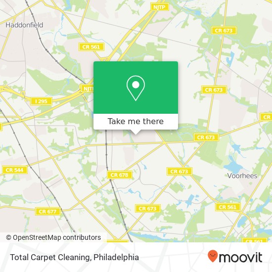 Mapa de Total Carpet Cleaning