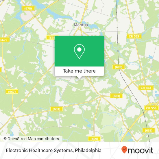Electronic Healthcare Systems map