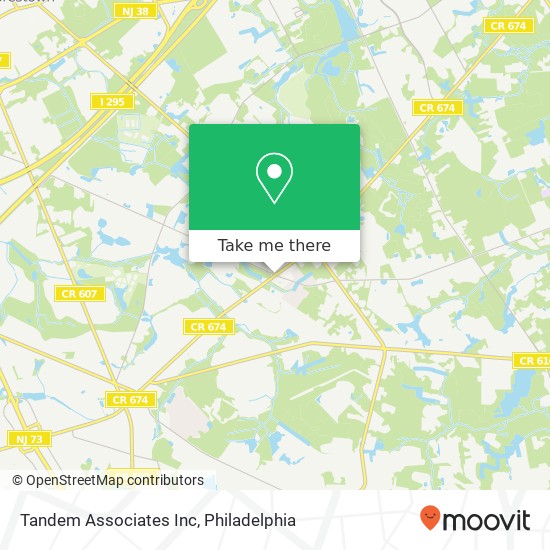 Tandem Associates Inc map