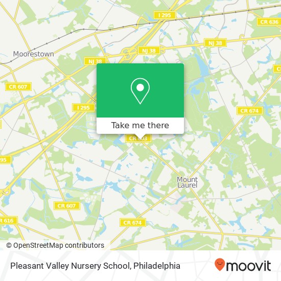 Mapa de Pleasant Valley Nursery School