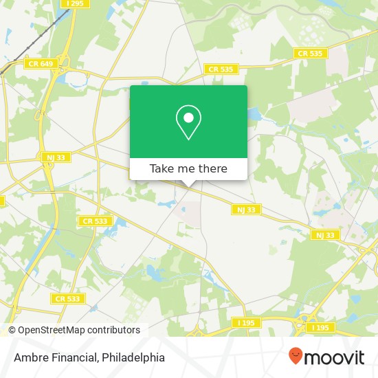 Ambre Financial map