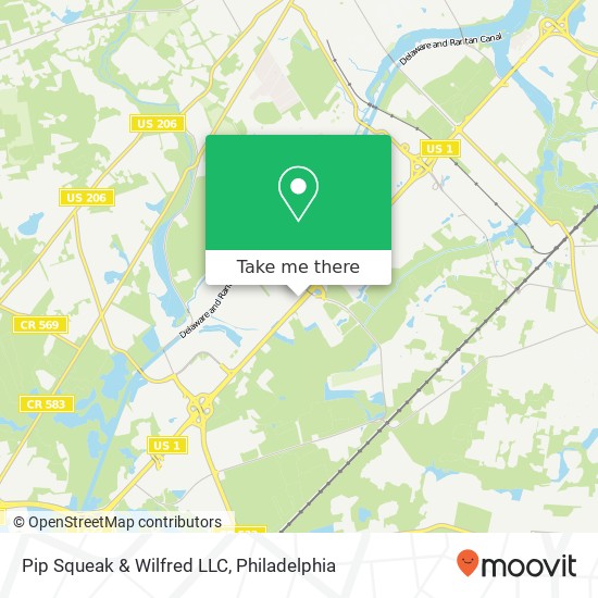 Pip Squeak & Wilfred LLC map