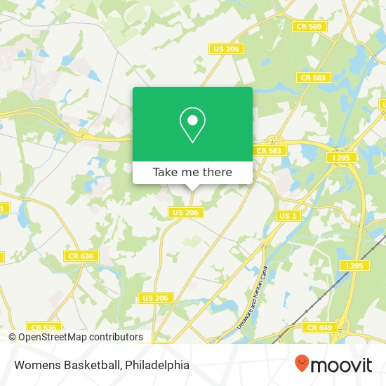 Womens Basketball map