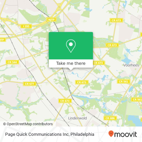 Page Quick Communications Inc map