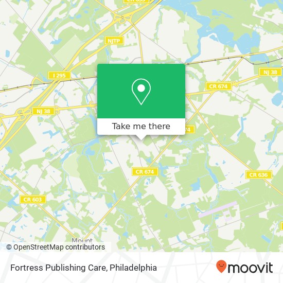 Mapa de Fortress Publishing Care