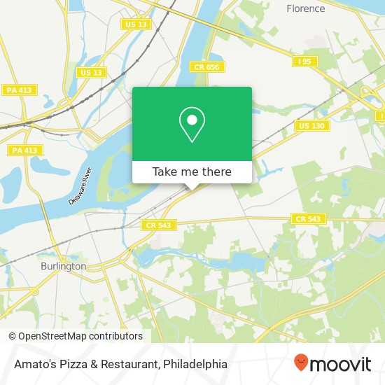 Amato's Pizza & Restaurant map