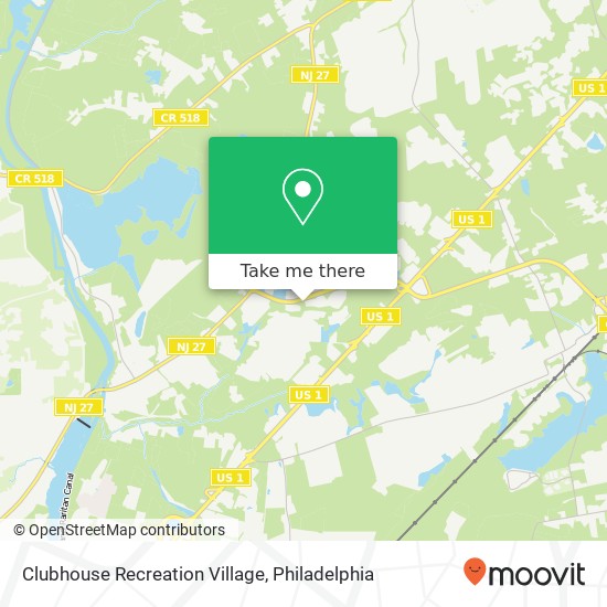 Mapa de Clubhouse Recreation Village
