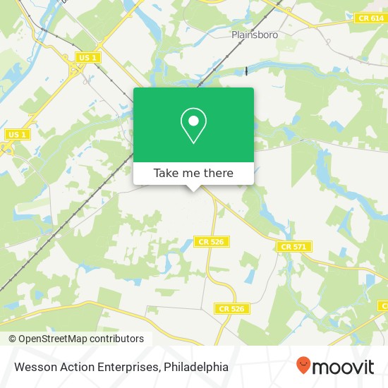 Wesson Action Enterprises map