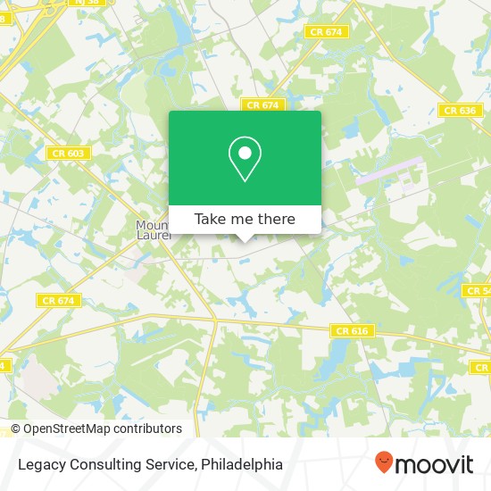 Legacy Consulting Service map