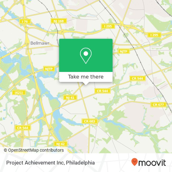Project Achievement Inc map