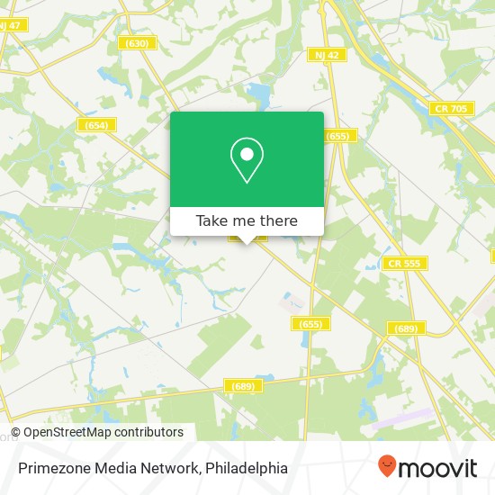 Primezone Media Network map