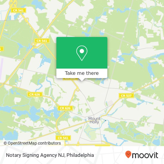 Notary Signing Agency NJ map