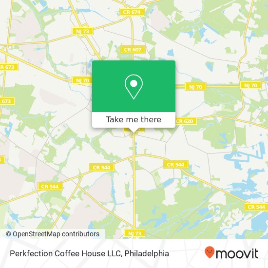 Perkfection Coffee House LLC map