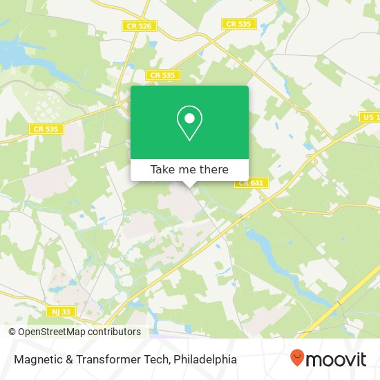 Magnetic & Transformer Tech map