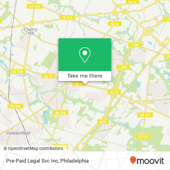 Pre-Paid Legal Svc Inc map